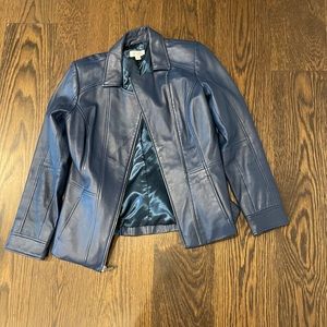 Woman’s leather jacket